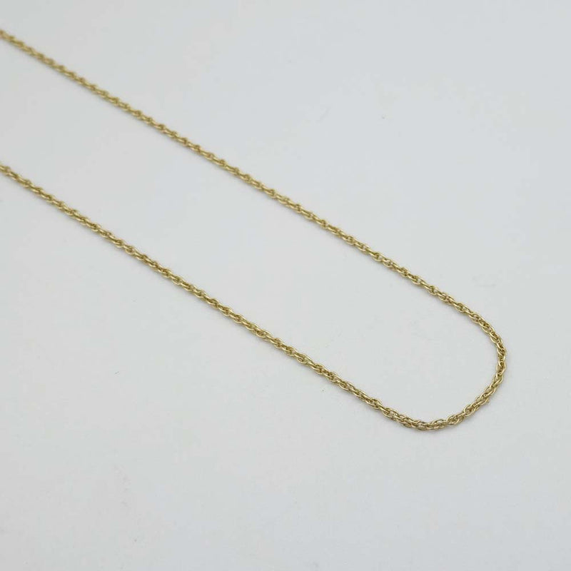 9ct Yellow Gold Fine Prince of Wales Chain Necklace 18"